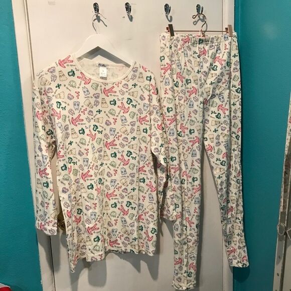 Bill blass super cute laundry day pajama set - Picture 1 of 5
